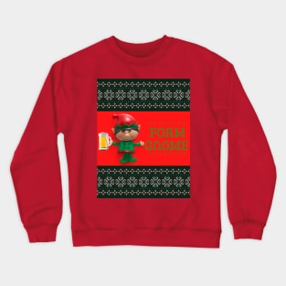 Foam Gnome Ugly Christmas Sweater Crewneck Sweatshirt